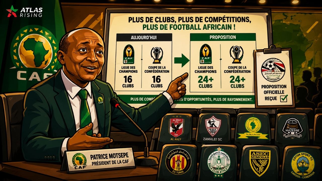 CAF : Motsepe veut augmenter le nombre de clubs engagés