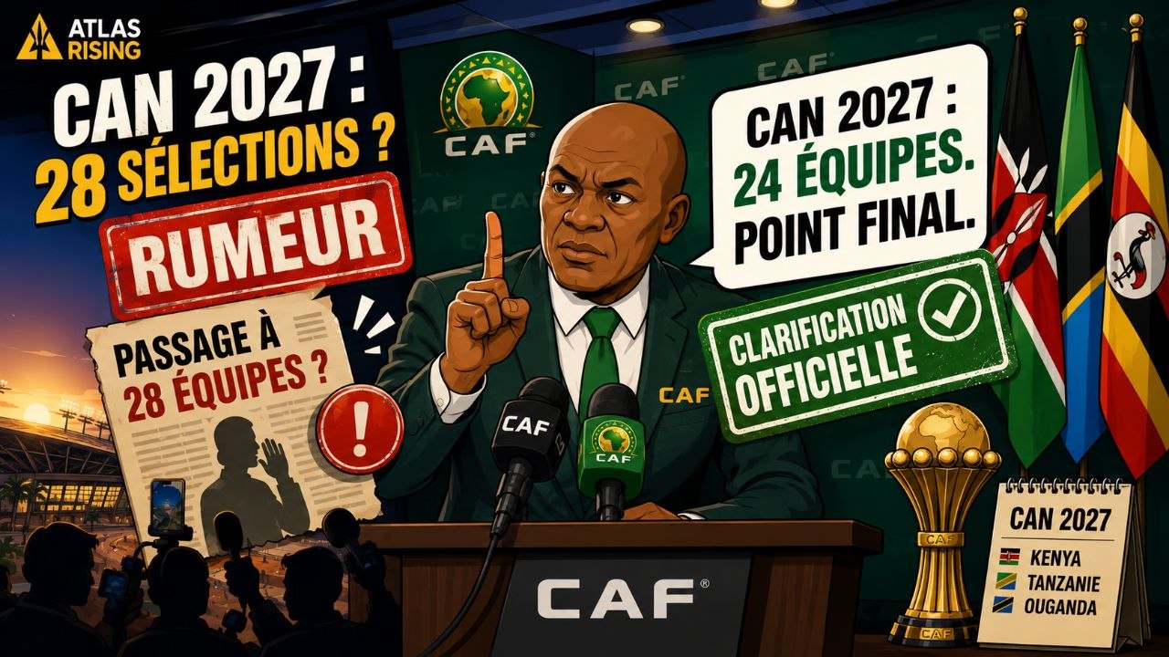 CAN 2027 : la CAF dément un passage à 28 équipes
