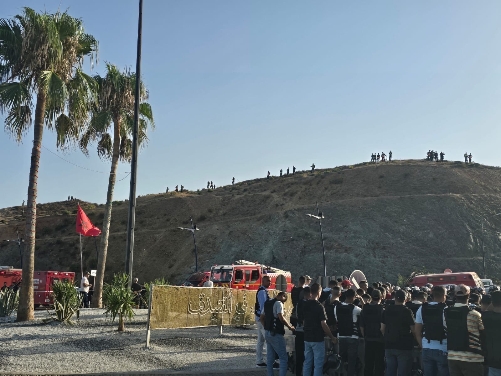 Maroc : dispositif antiémeutes à Bab Sebta avant le 15 août