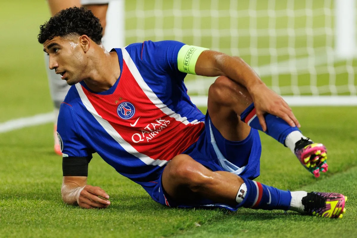 Hakimi blessé à l'adducteur : PSG et Maroc inquiets