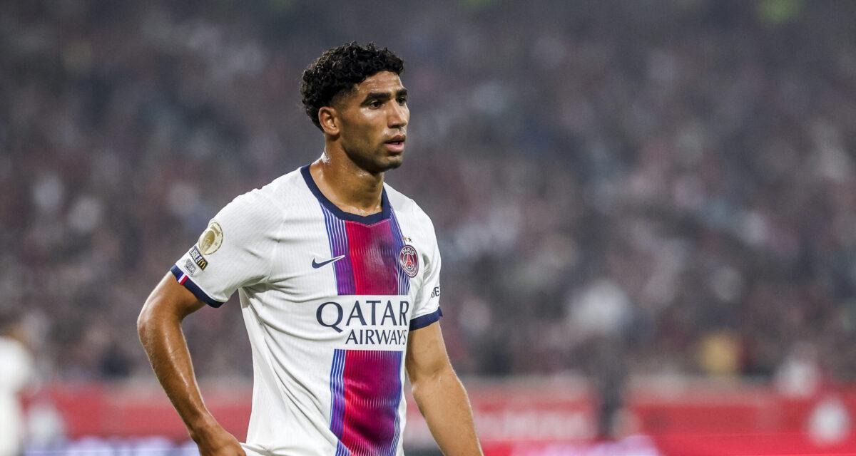 PSG : premier bilan médical pour Hakimi, blessé à la cuisse