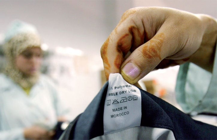Maroc : les exportations textiles reculent de 6,5%