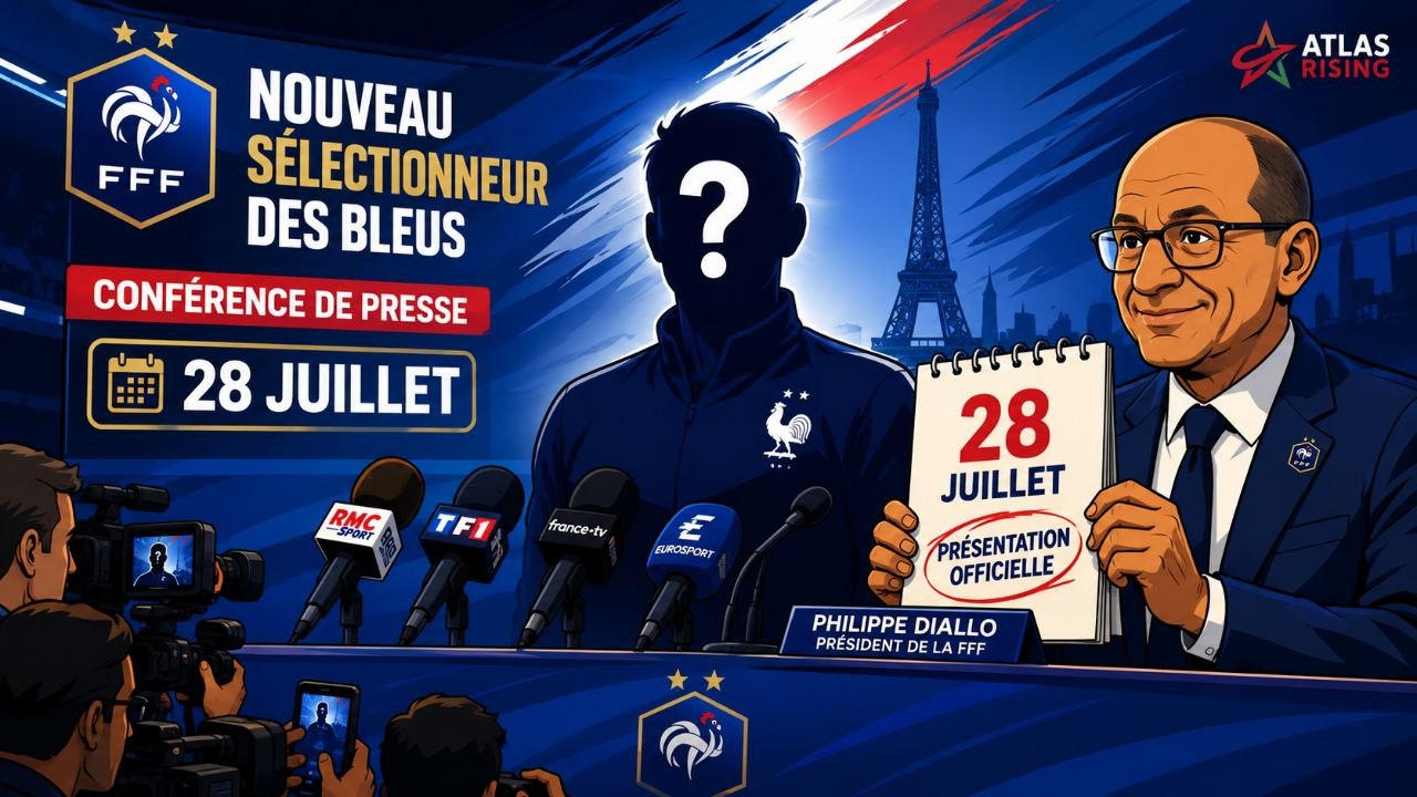 Nouveau sélectionneur des Bleus : présentation le 28 juillet