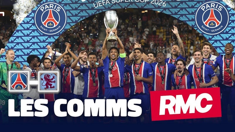 PSG remporte la Supercoupe d'Europe face à Aston Villa