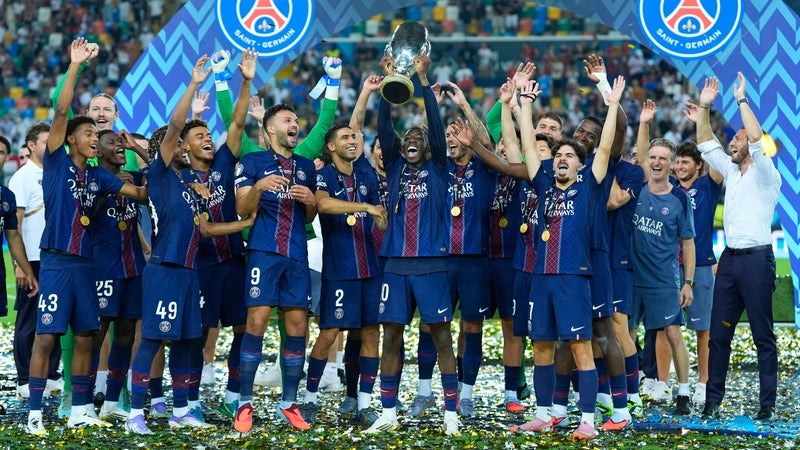 Supercoupe d'Europe : le PSG confiant avant Aston Villa
