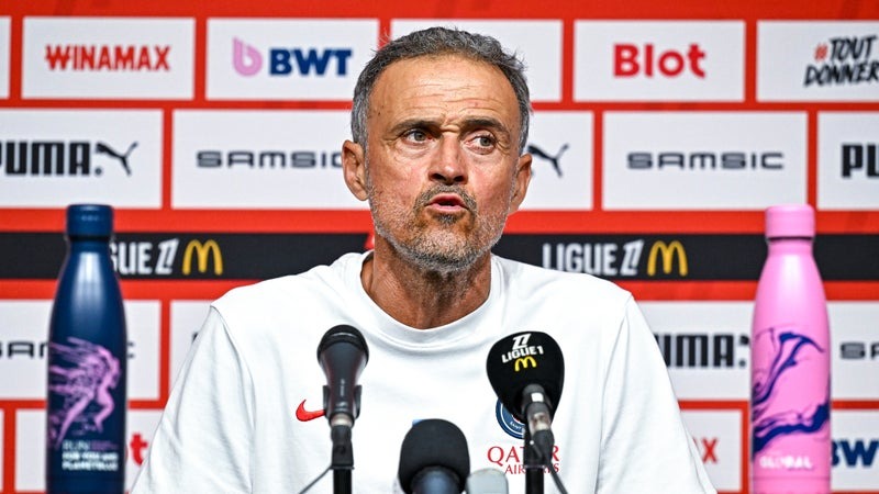 PSG-Monaco : Luis Enrique en conférence avant le choc
