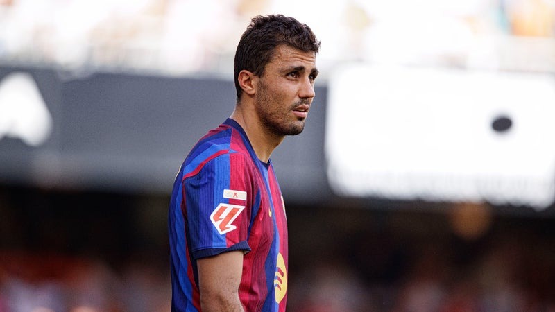 Rodri se moque du niveau de Valence sur le banc du Barça