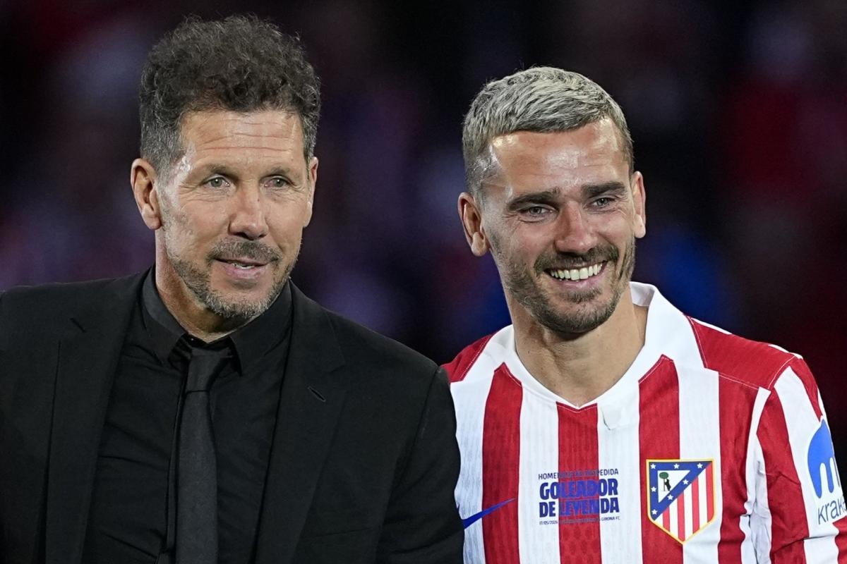 Simeone : « J'ai pu travailler avec un génie », Griezmann