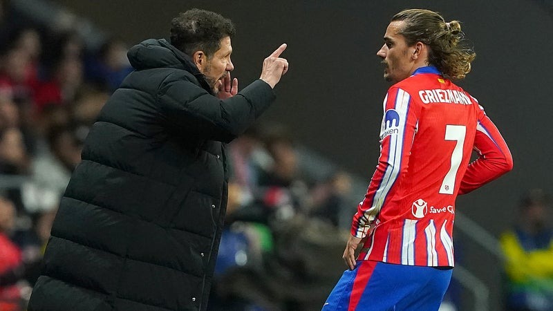Simeone rend un vibrant hommage à Antoine Griezmann