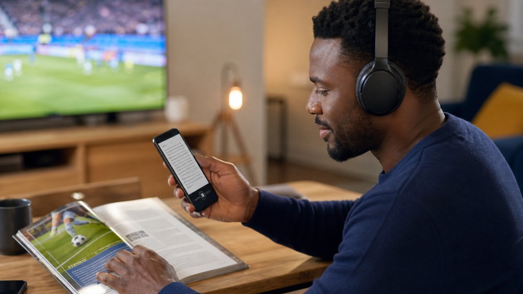 Technologies audio : la lecture sportive accessible