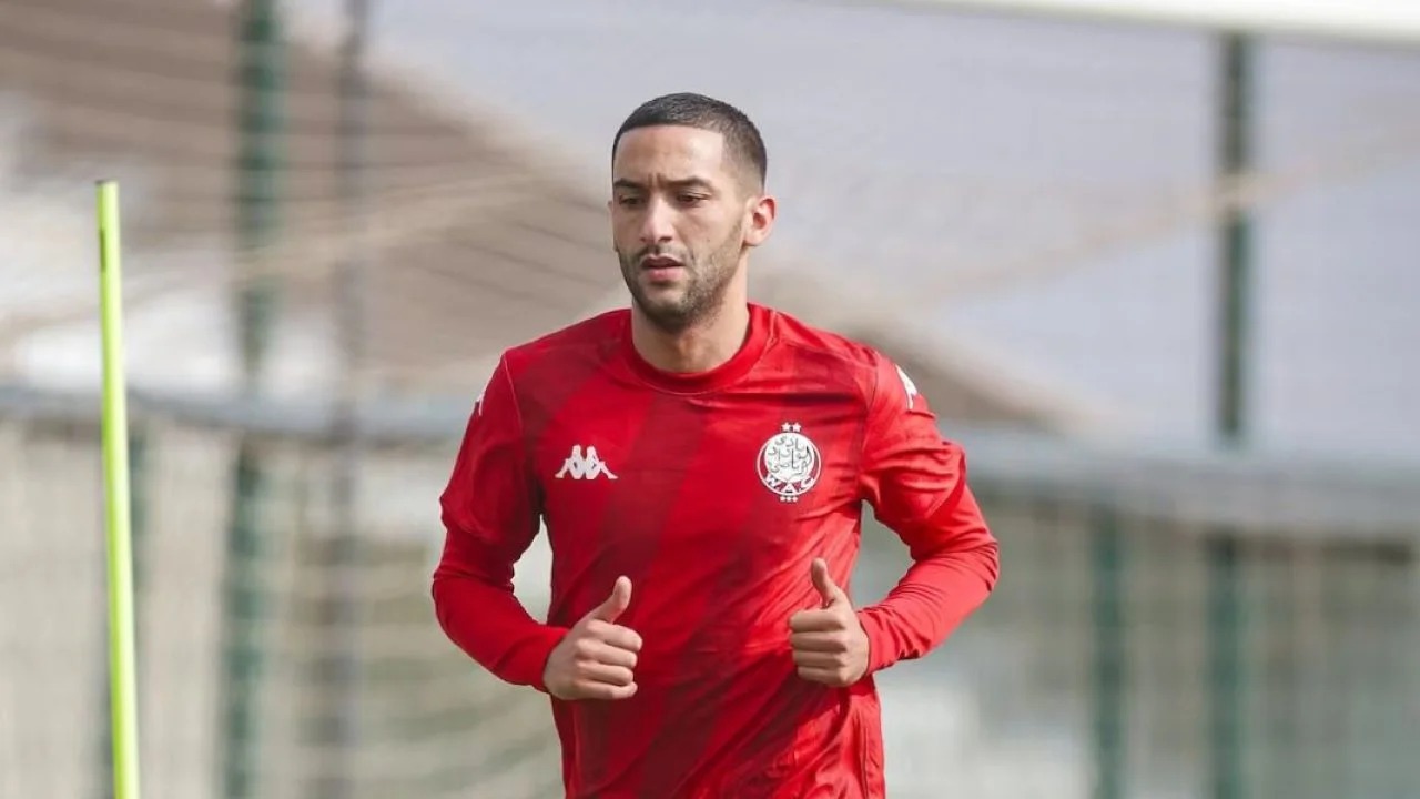 Wydad et Hakim Ziyech se séparent d'un commun accord